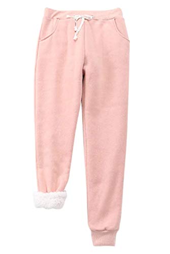 Legging doublé en polaire thermique Tomwell style décontracté