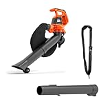 Souffleur à Batterie Husqvarna 120iBV – sans Fil 36 V, Batterie et Chargeur Non Inclus, Force de soufflage 10 N, Tube Ajustable, Moteur brushless, léger et Silencieux pour l’Entretien du Jardin.