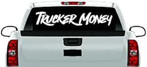 Amazon.com: Trucker Money NUDE NAKED LADY GIRL MUDFLAP DECAL STICKER