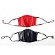 SALANSEX Einstellbare handgefertigte Latex -Gesichtsmaske Black Fashion Waschbar (1PCs) (Black)