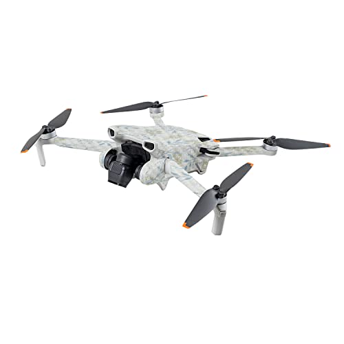 Image of MightySkins Carbon Fiber Skin Compatible with DJI Mini 3 - Jasmine | Protective, Durable Textured Carbon Fiber Finish | Easy to Apply | Made in The USA