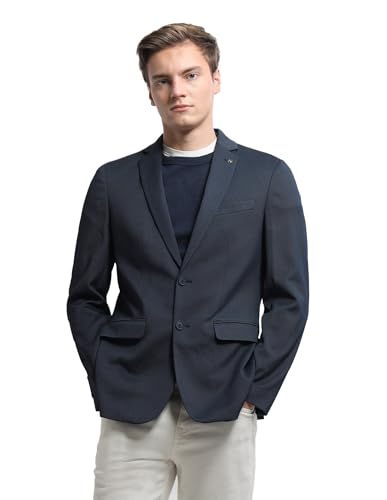 Image of Arrow Men's Zero Calorie Slim Fit Dobby Blazer