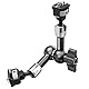 NEEWER 7 Gelenk Magic Arm mit 360°Kugelköpfen & Fixierstiften für ARRI, Kamera Monitor Halterung mit 1/4 Schrauben für DSLR Action Camera Monitor Video Licht Kompatibel mit SmallRig Cage Rig, ST07