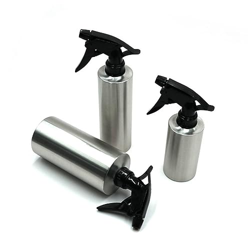 Kisangel Regadera De Acero Inoxidable Pulverizador De Agua Gatillo Herramienta De Jardinería para Regar Plantas Casa o Jardín