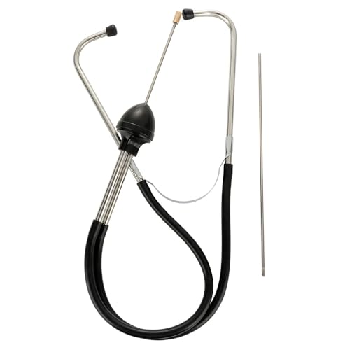 Chiffonade Auto Mechanics Cylinder Stethoscope Stainless Steel Car Engine Diagnostic Hearing Tool
