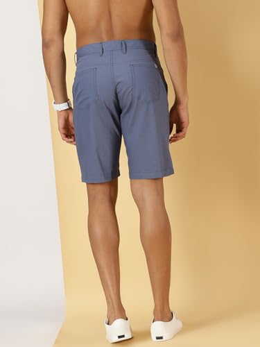 Image of Thomas Scott Men's | Solid | Chino Shorts | Regular Fit | Cotton Elastane | Above Knee | Casual Short