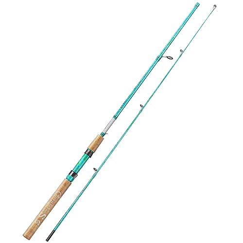 Canne à pêche ultra légère Sougayilang lot de 2 éviter fatigue ruisseau 1,5m