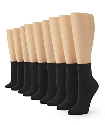 Image of no nonsense womens Cotton Basic Cuff Sock