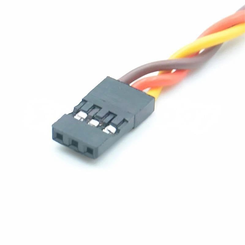 SPARKHOBBY 5 Cavi Di Prolunga Intrecciati Futaba JR Con Gancio, Anti-interferenza, Ad Alta Corrente Per Servo RC (5 Pezzi, 30/60 Nuclei, 15/30/50 Cm