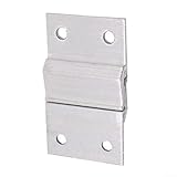 Paire de pendentifs : deux supports de suspension en aluminium en forme de Z par colis ; la couleur et les dimensions indiquées pour vous aider à créer un affichage assorti pour les panneaux muraux, les panneaux et les pièces encadrées.