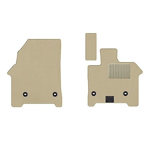 40新型アルファード / ヴェルファイア フロント用フロアマット FINOシリーズ(フィーノ) (ベージュ)