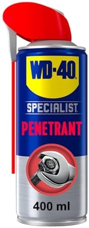 WD-40 Specialist Penetrant Spray, 400ml, Rust Penetrating Oil Spray for Loose...
