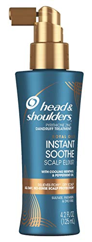 Head & Shoulders Scalp Elixir Royal Oils Instant Soothe 4.2 Ounce (125ml) (3 Pack)