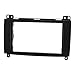 Produktbild tomzz Audio 2434-028 Doppel DIN Radioblende kompatibel mit Mercedes A W169 B W245 Sprinter W906 Vito/Viano W639 VW Crafter schwarz