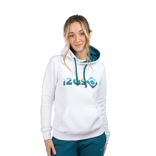 SUDADERA RODHES JACKET CON CAPPUCCIO REGOLABILE: Questa giacca in 100% cotone con cappuccio regolabile, coulisse, zip e tasche frontali è perfetta per essere alla moda mentre ti godi la montagna o una giornata in città.
