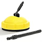 NAVESO Patio Cleaner Attachment for Karcher K1-K7, Patio Cleaner Head with Long Handle,Pressure Washer Patio Cleaner Attachment,Versatile Surface Cleaner for Deck Car Yard and Driveway Cleaning