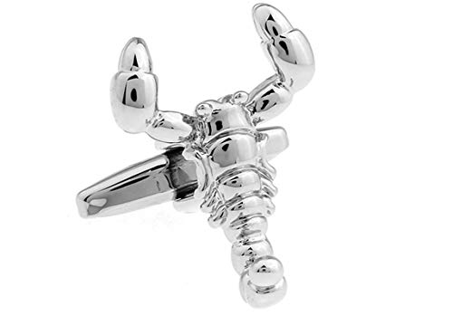 Mancornas KnBoB Hombre Escorpión Plata Únicas miniatura 3