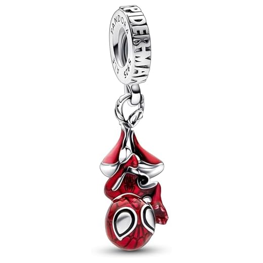 Charm colgante Marvel x Pandora 792323C01 Spider