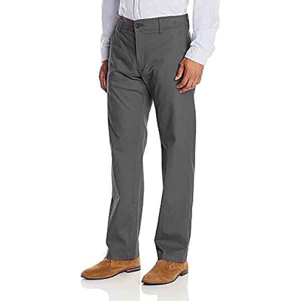 Lee Comfort Estremo Kaki Pantaloni Dritti Uomo