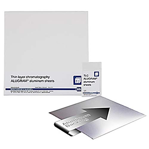 Feuille d'aluminium Alugram Extra Silgur G UV254 MACHEREY-NAGEL 5x10 cm