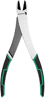 Amazon Brand Denali 25 cm, High-Leverage Diagonal Cutting Pliers with Comfort Grip