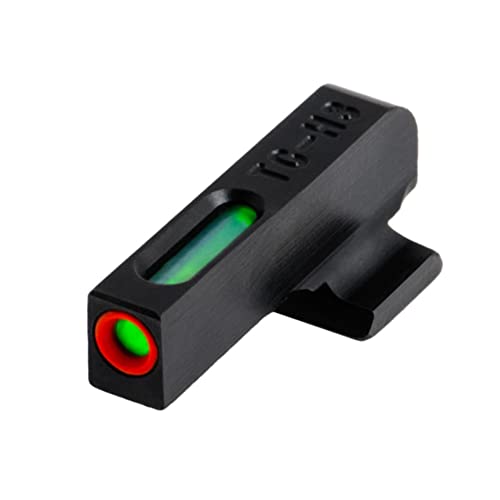 Image of Truglo TFX PRO Handgun Sight, Glowing Shock Proof Tritium and Fiber Optic Night Sight for Handguns, Compact, Durable, and Snag Free Sight