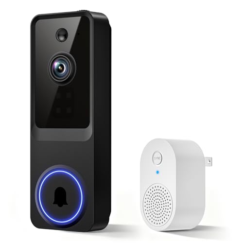 ByteSpin 1080P Smart Wireless Video Doorbell Camera with AI Motion