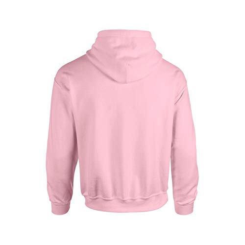More & More Unisex-Adult Regular Cotton Hooded Neck Panda Printed Hoodie (Panda Hoodie Baby Pinkl-2XL_Baby Pinkl_2XL)