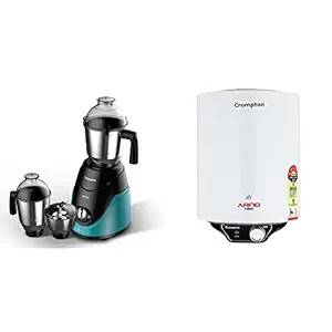 Crompton Ameo 750W Mixer Grinder With Jar And Storage Water Heater