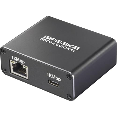 SpeaKa Professional SP-13677764 SP-GNS-190 Répartiteur 1+1 Ports 1 GBit/s Alimentation USB