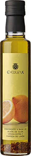 La Chinata Aceite de Oliva Virgen Extra Limón, aceite de oliva virgen con cáscara de limón, 2 unidades (2 x 250 ml)