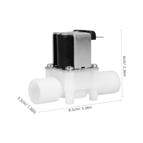 Electroválvula 24v solventa cortes de flujo en tuberías de 1/4 3