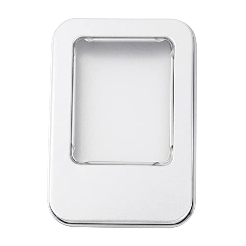 Caja metálica Artibetter 10 pcs para USB con ventana miniatura 1