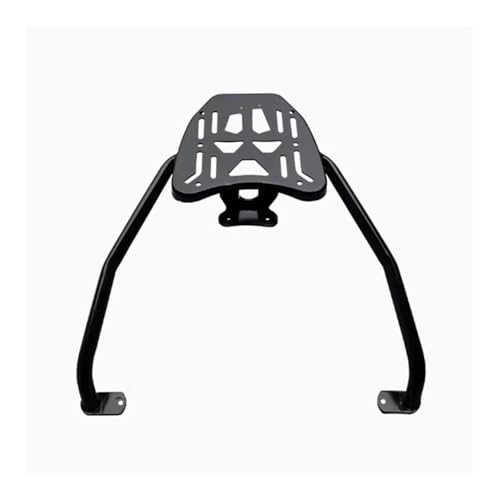 Porte bagages moto pour X7 tablette arrière noire de contre pointe