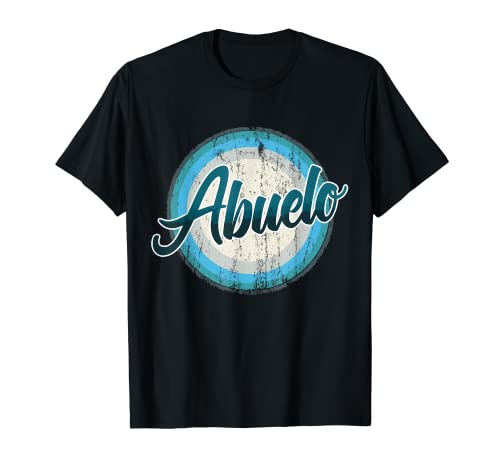 Cumpleaños del día del padre Regalos de abuelo español vintage Camiseta