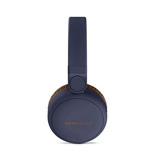Energy Sistem Headphones 2 mit Bluetooth-Kopfhörer (Over-Ear, Audio-In, Long battery Life, 180 zusammenklappbar) blau - Image 5