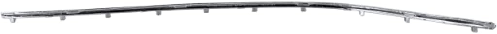 For BMW 750i / 750Li Bumper Trim 2006 2007 2008 Outer Driver Side | Front | Chrome Strip | Molding | Primed | BM1046125 | 51117135557