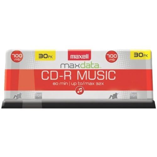 MXLCDR80MU30PK - Maxell 30PK Spindle Audio CDR by Maxell - Used condition - US$11.82