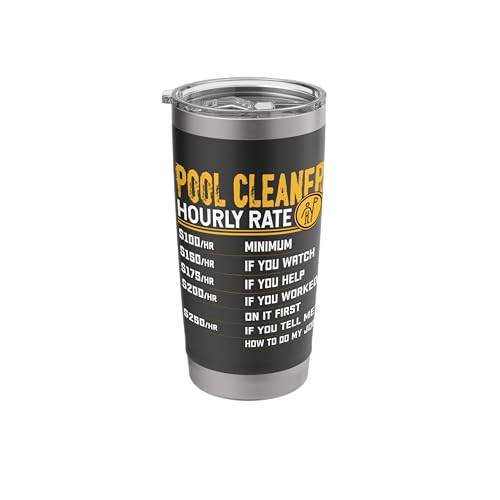 Pool Service Stainless Steel Tumbler