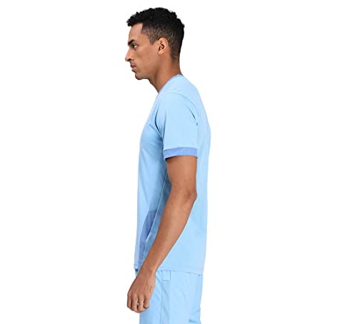 PUMA Herren Teamgoal 23 Jersey T shirt, Team Light Blue-blue Yonder, XL EU