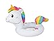 Heless 66 - Schwimm-Set für Puppen, 3 teilig, Motiv Einhorn Henri, Badeanzug, Clogs und Schwimmring, Größe 35 - 45 cm, für Badespaß an heißen Sommertagen