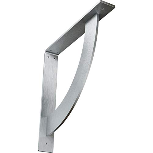 Ekena Millwork BKTM02X14X14BUCRS 2-Inch W x 14-Inch D x 14-Inch H Bulwark Bracket, Steel