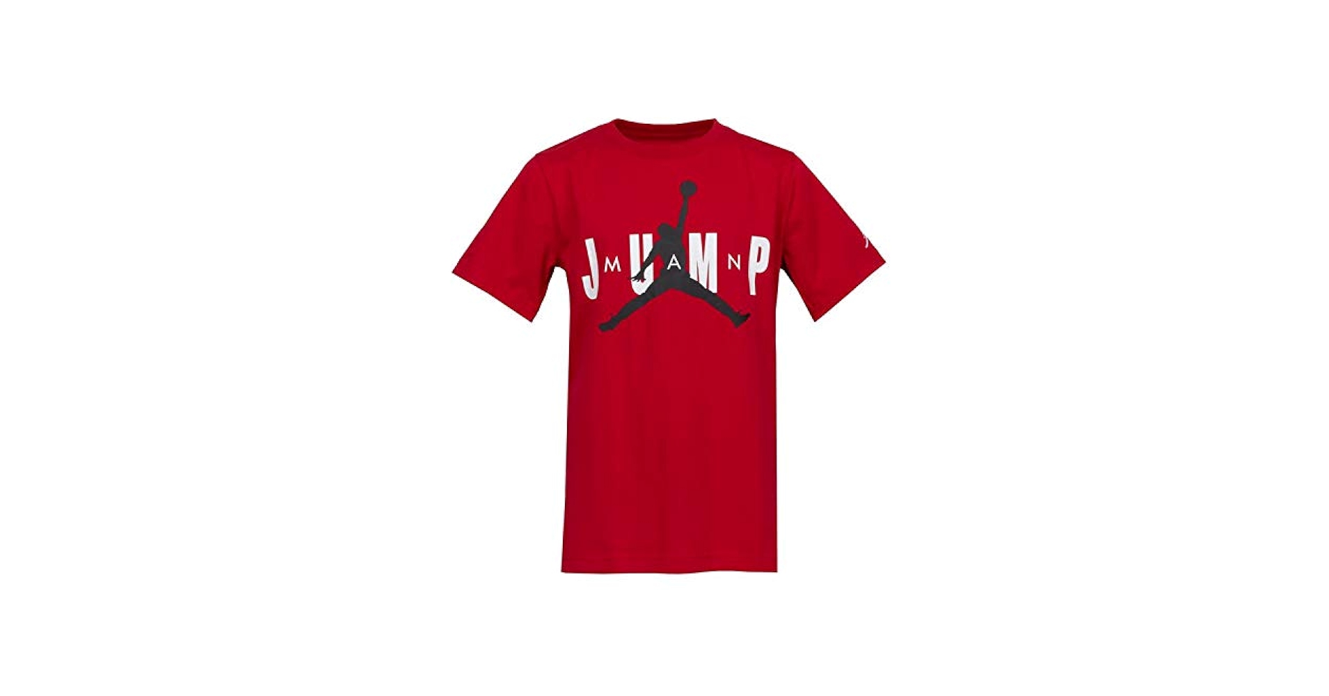 Amazon.com: Nike Jump Logo Tee T-Shirt Rossa da Bambino