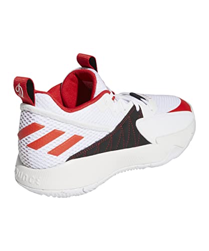 Dame Certified Herren-Basketballschuh Cloud White/Vivid Red/Dash Grey - 6