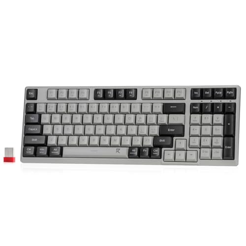 Redragon BK7114 Low-Profile Wireless Computer Keyboard...