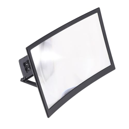 Amplificador de pantalla de lupa de pantalla para celular Mipcase con soporte curvo plegable