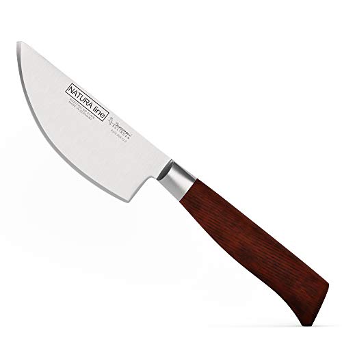 Die beste Kräutermesser 2026 Test Bestseller Kräutermesser Burgvogel Solingen Natura Line, Holzgriff, 13 cm