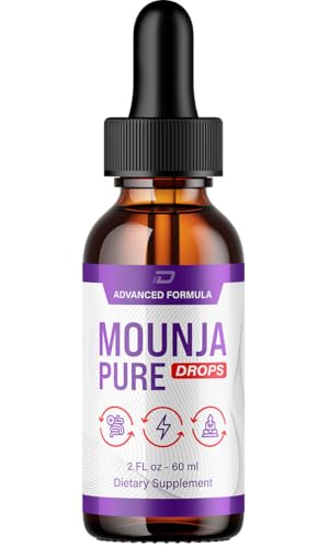 Mounja Pure Healthy Formula – MounjaPure Liquid Drops All Natural Healthy Levels Extra Strength Reviews (1 Pack – 1 Month Supply)