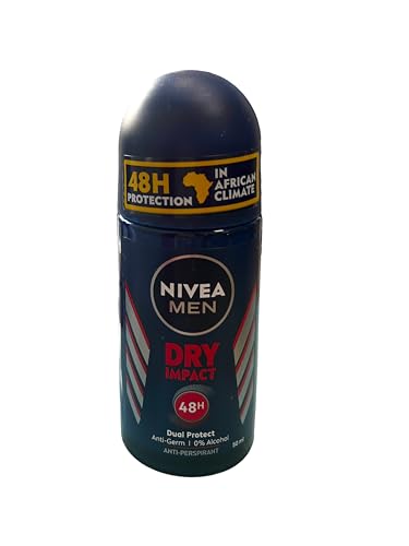 Nivea Men Nivea Men Roll-on Dry Impact Men – 50 ml – 6er-Pack