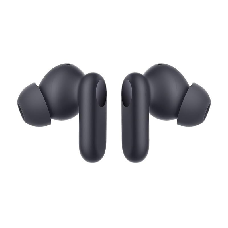 Image of in-Ear True Wireless Earbuds for OnePlus Nord CE 5G Earbuds with Mic, 12.4mm Drivers, Playback:Upto 38hr case,4-Mic Design, IP55 Rating, TWS Ear Buds with mic(Black.SHT)